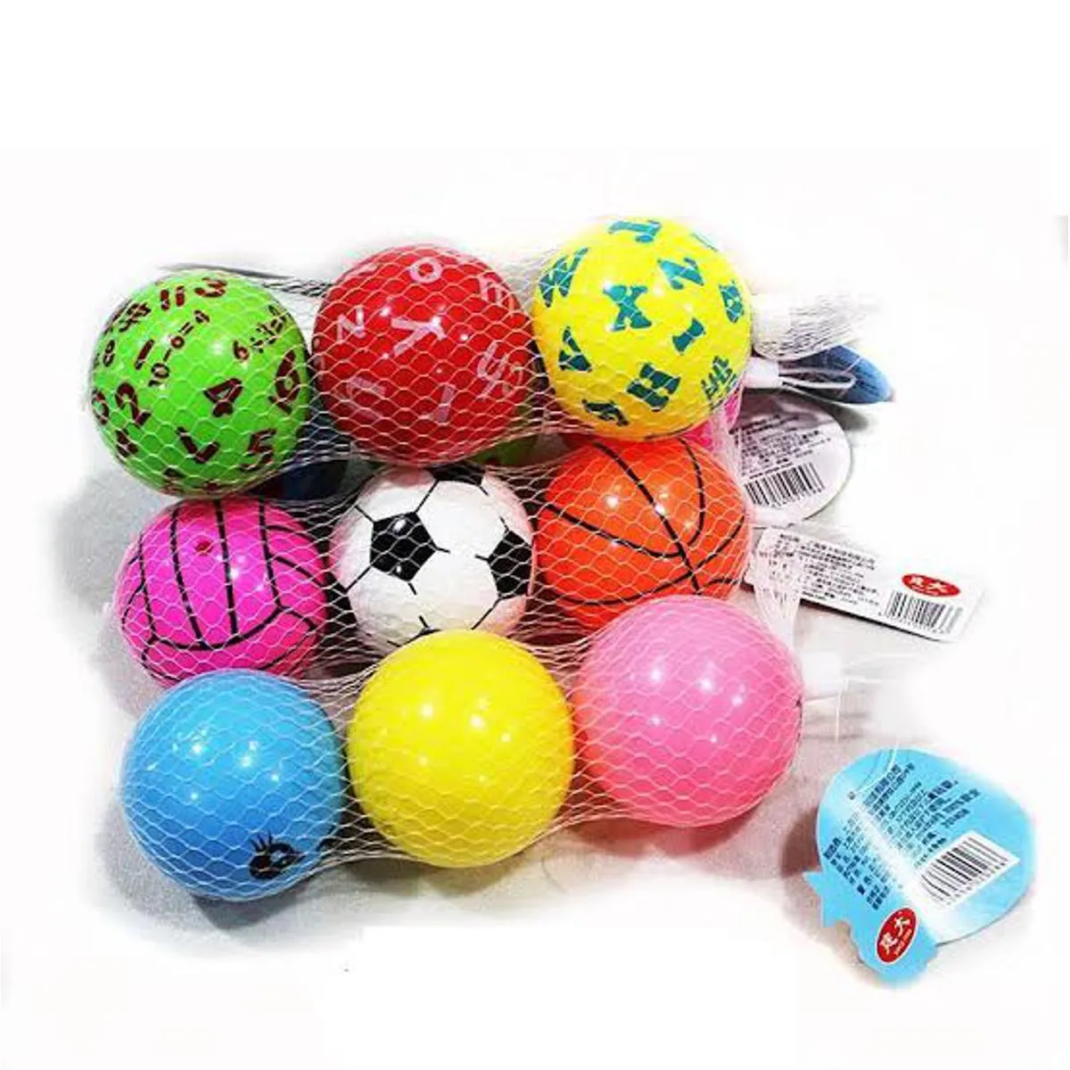Soft Balls For Kids, Bouncy Balls Vibrant Colors image 2
