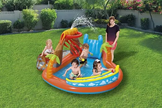 BESTWAY 53069 Lava Lagoon Play Centre 8'8" x 8'8" x 41" image 1