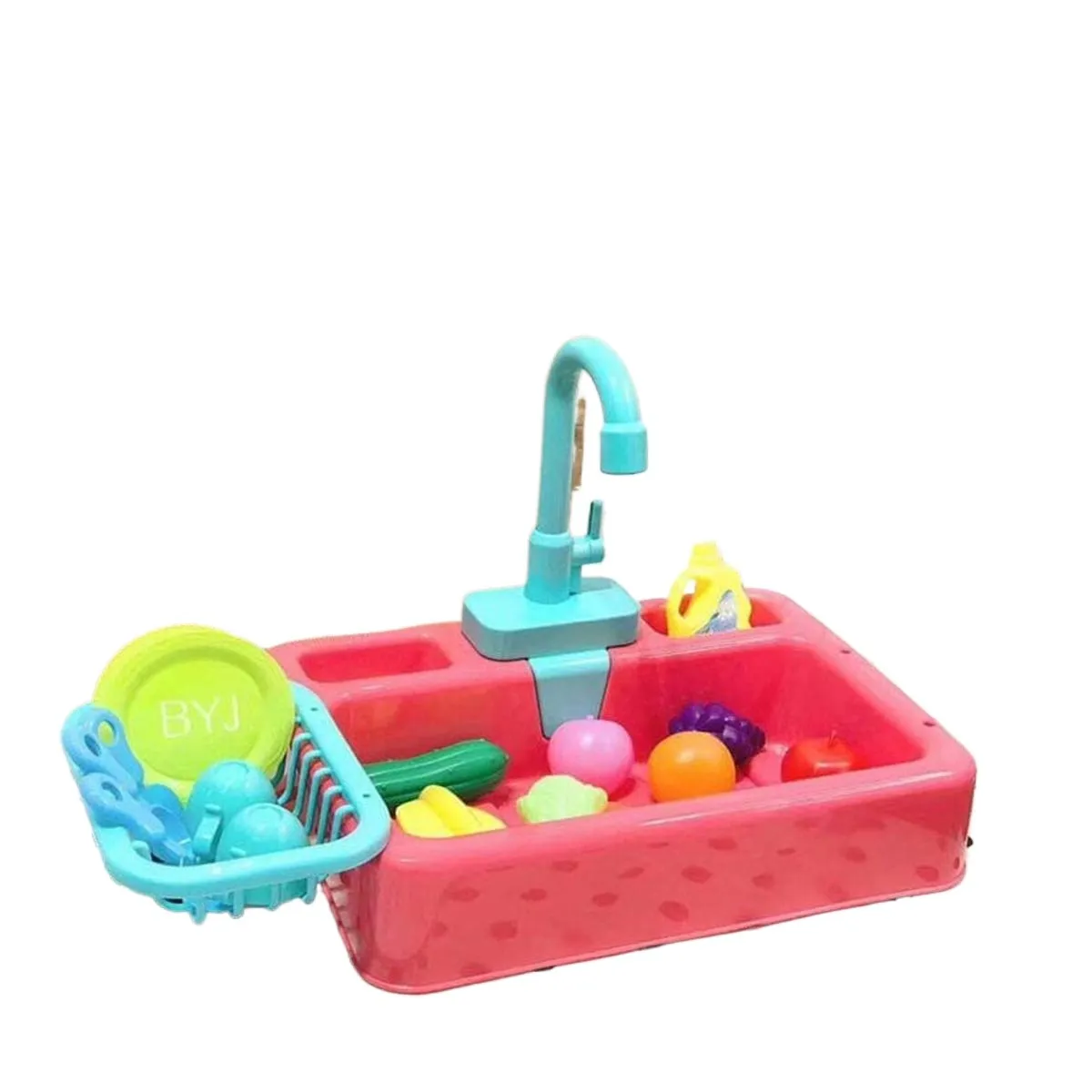 Kitchen Sink Toys for Kids Bath Play Water Toys Soft Squishy Safe Non-toxic Toy for Toddlers Boys And Girls