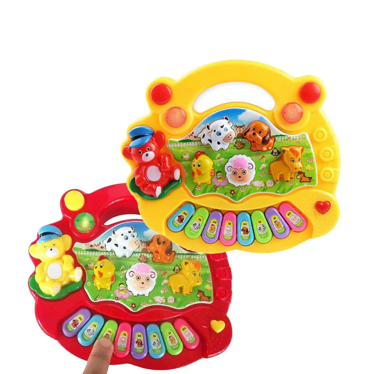 Baby Kids Musical Educational Piano Animal Farm Developmental Music Toys for Children Gift