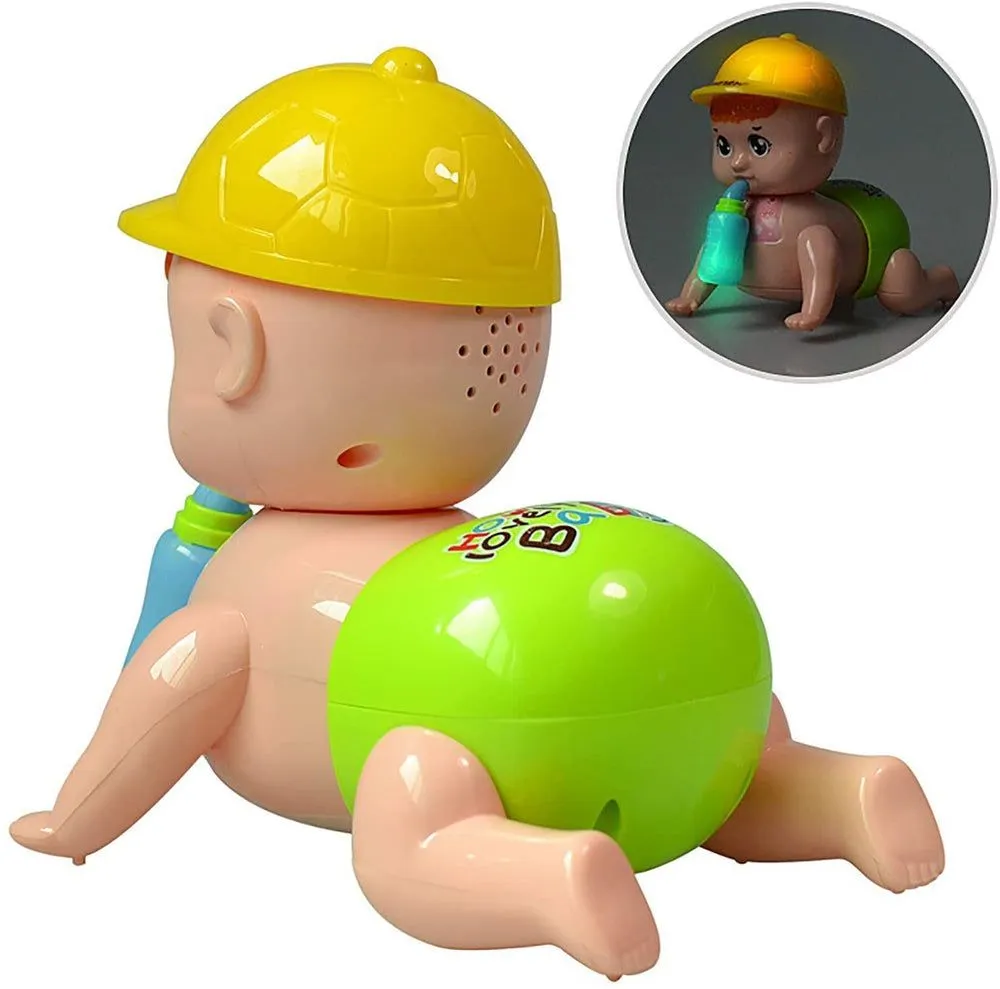 Musical Baby Crawling Toy with 3D Lights & Music Toys for Kids and Babies image 3