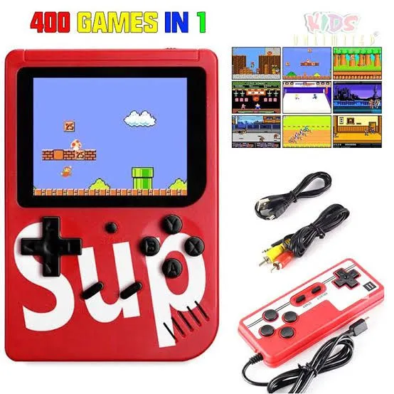 Sup Game Portable Video Game Box with Mario, Super and Other 400 Games with Battery Included image 1