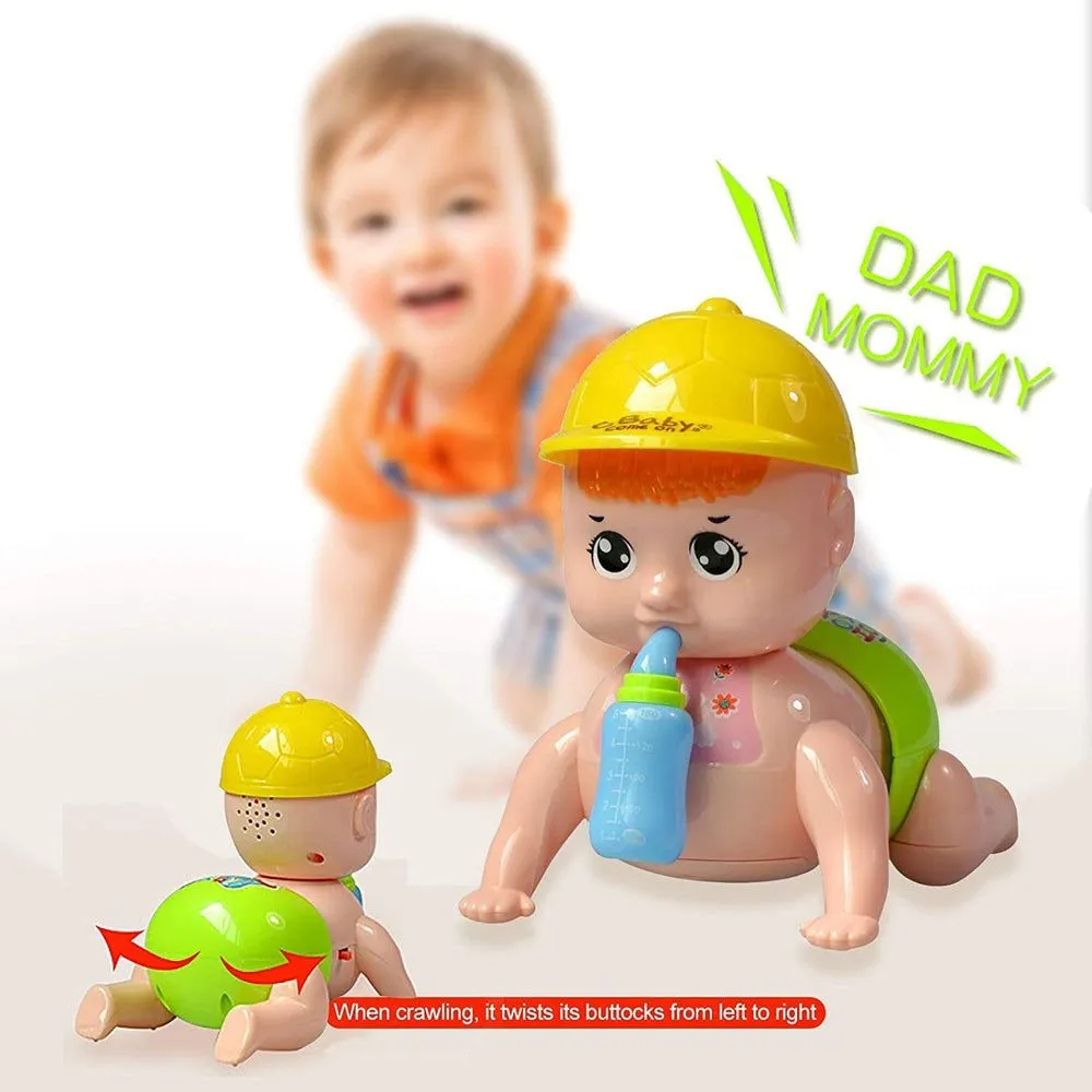 Musical Baby Crawling Toy with 3D Lights & Music Toys for Kids and Babies image 2