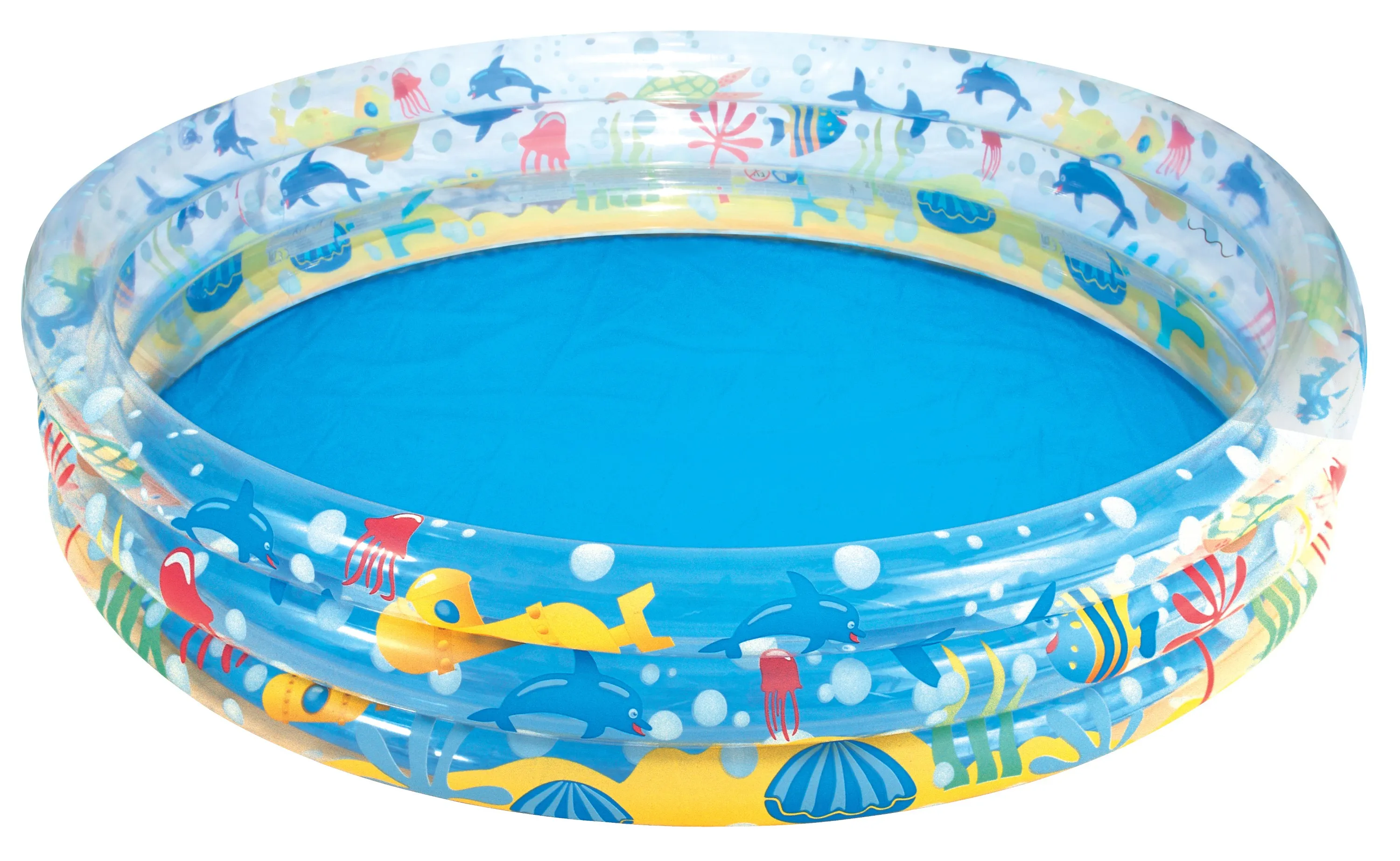 BESTWAY 6ft x 13" DEEP DIVE 3-RING POOL 183X33CM image 2