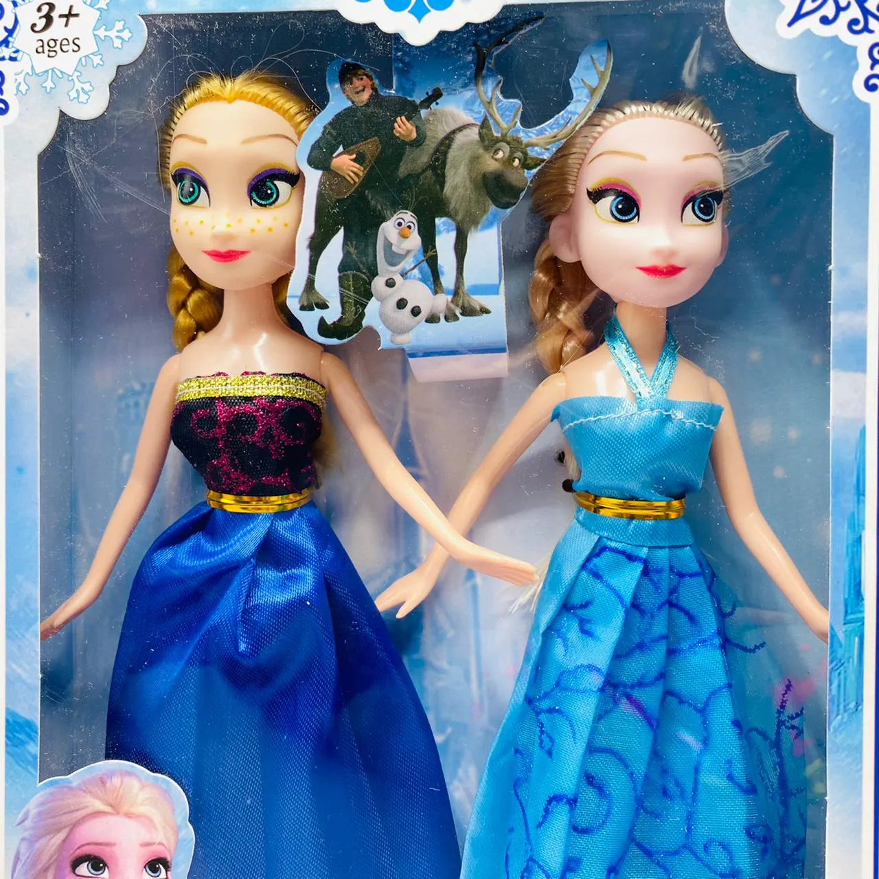 Disney Frozen Toys Elsa Anna Frozen PVC Doll Toys 29cm Gift Box Dolls For Kids Plastic Frozen Doll Anna And Elsa Toys image 4