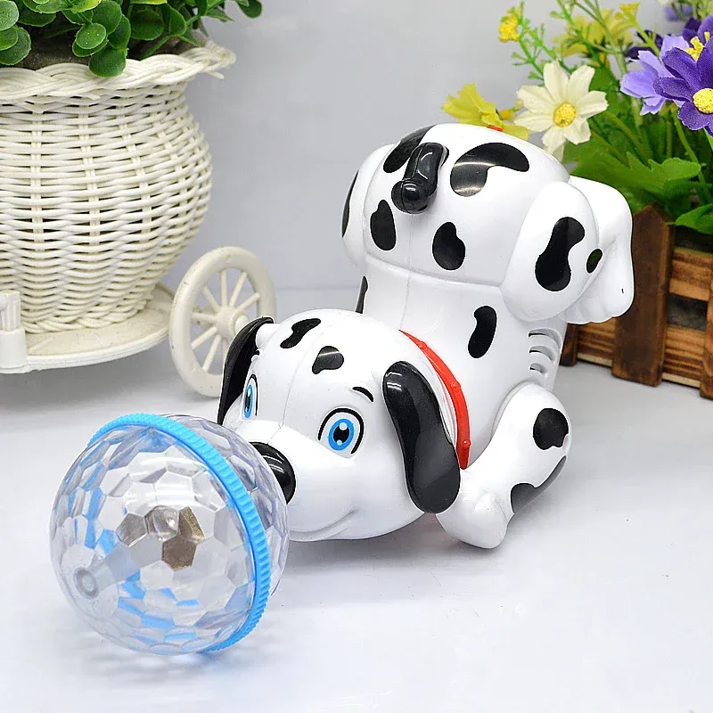 Dancing Dog With 360 Degree Rotating - White image 8