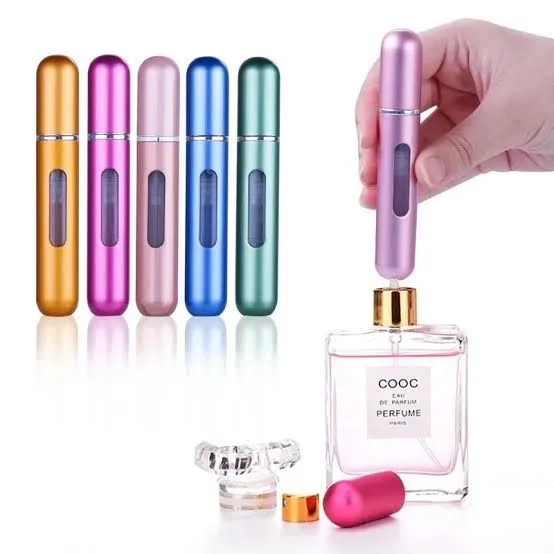 5ml Perfume Atomizer Spray Bottle For Travel Mini Perfume Refills Empty Spray Perfume Container (Random Color) image 7