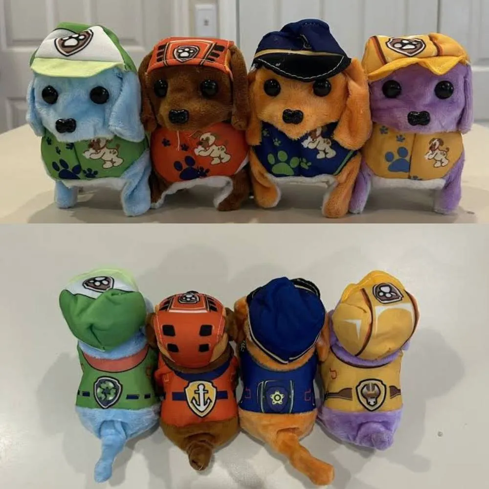 Paw Patrol Dog, Toy Dogs That Walk and Bark, Battery Realistic Puppy for Kids Realistic Barking Dog Toy Walking Pets Girls image 4