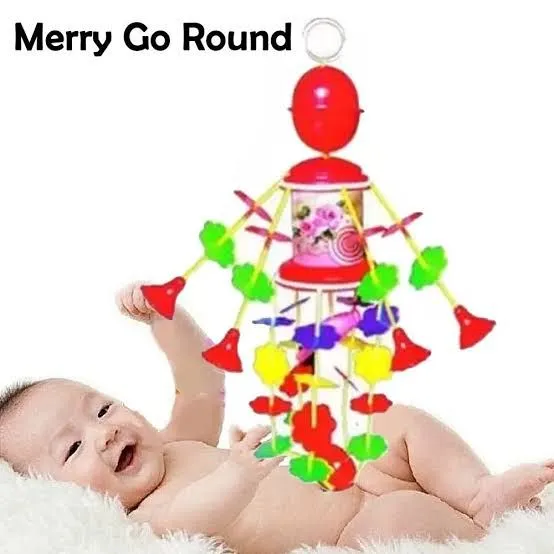 Merry Go Round Musical Spinning Toy for Kids Cradle (Musical Jhoomar Toy)Jhoomar For New Born Baby image 2