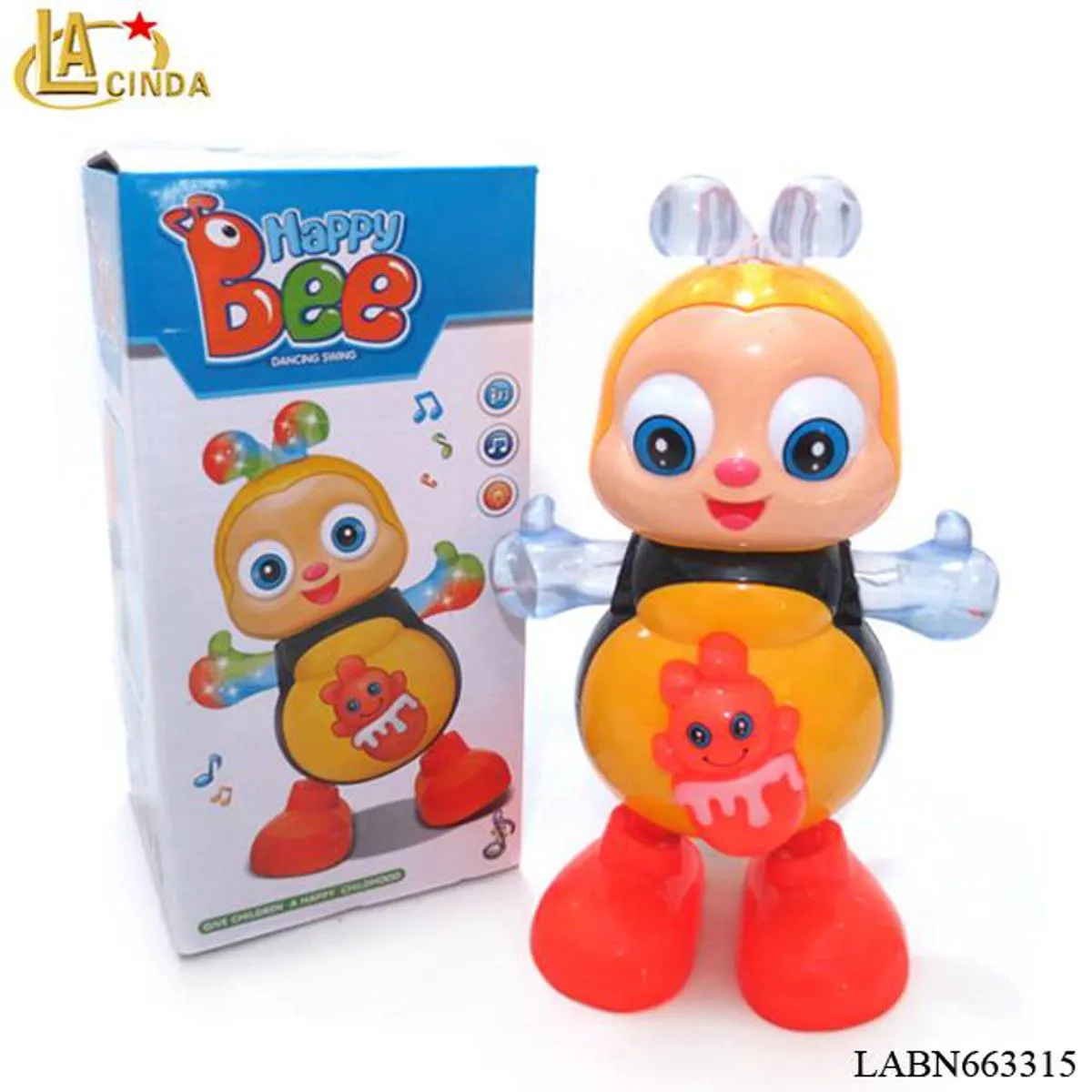 Happy Bee Dancing Swing Toy For Kids image 2