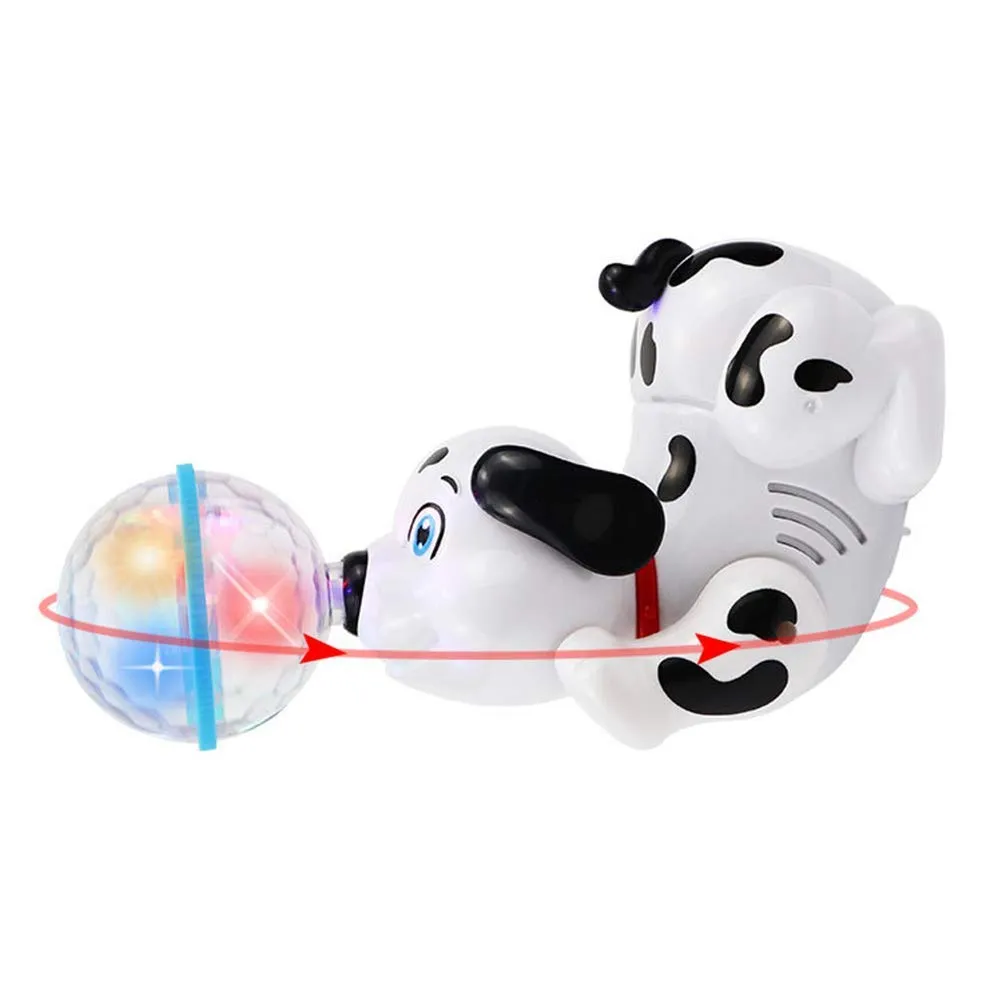 Dancing Dog With 360 Degree Rotating - White image 6