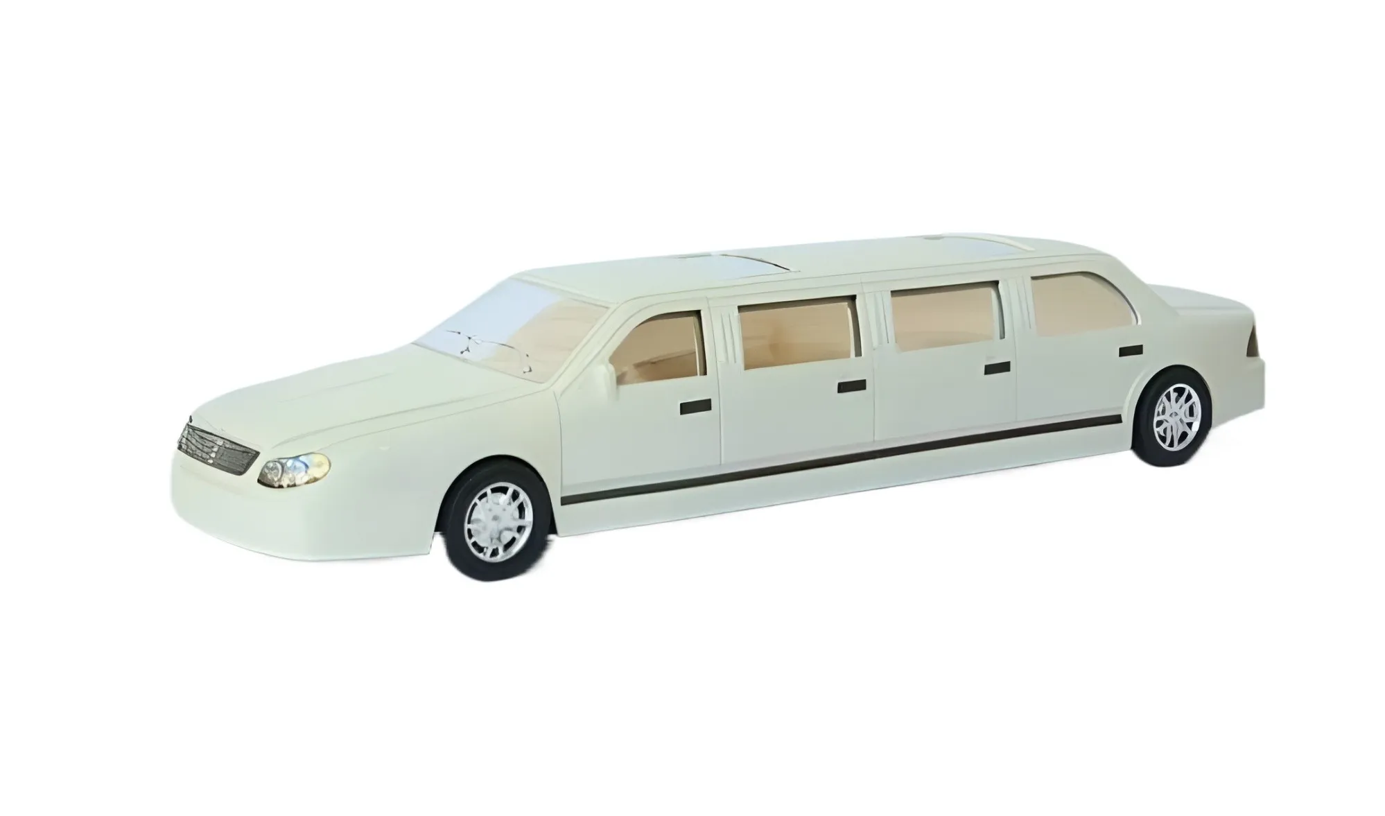 Plastic Lamousine Car Long Size Super Fraction Model Car For Kids Meattalic Colours 12 Inch Super Model Car image 3