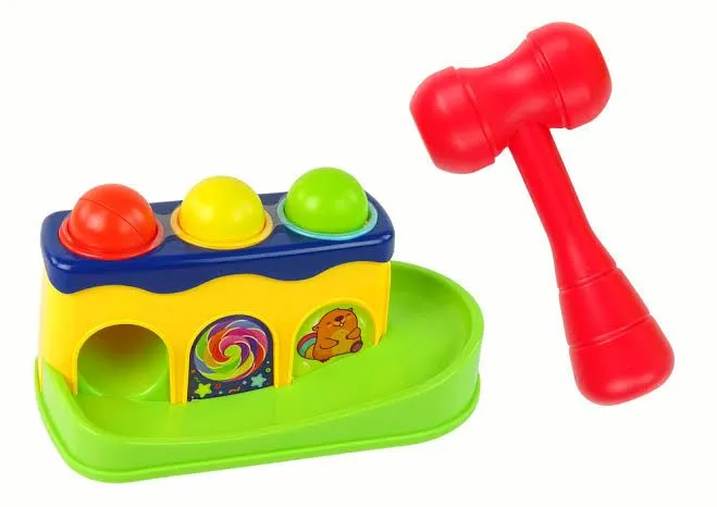 Huanger Funny Hammer Huanger Knock Ball 5 Pes Game Best For Early Educational Fun Game For Kids  Huanger Hammer Game image 6