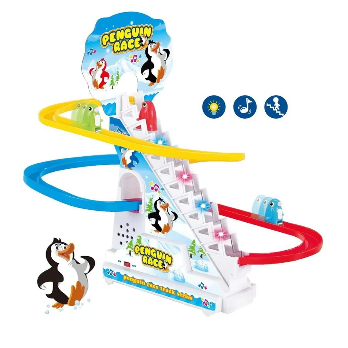 Duck Race Track Set With LED Flashing Lights & Music image 6