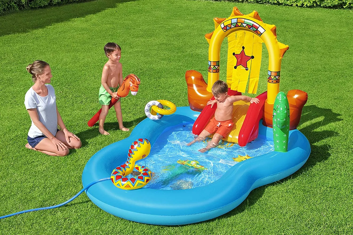 BESTWAY 53118 Wild West Play Centre 8'8" x 6'2" x 55" image 3