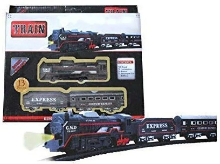 Century Express TrainSet For Kids Multicolor Black Train Battery Operated Plastic Toy TrainSet image 6