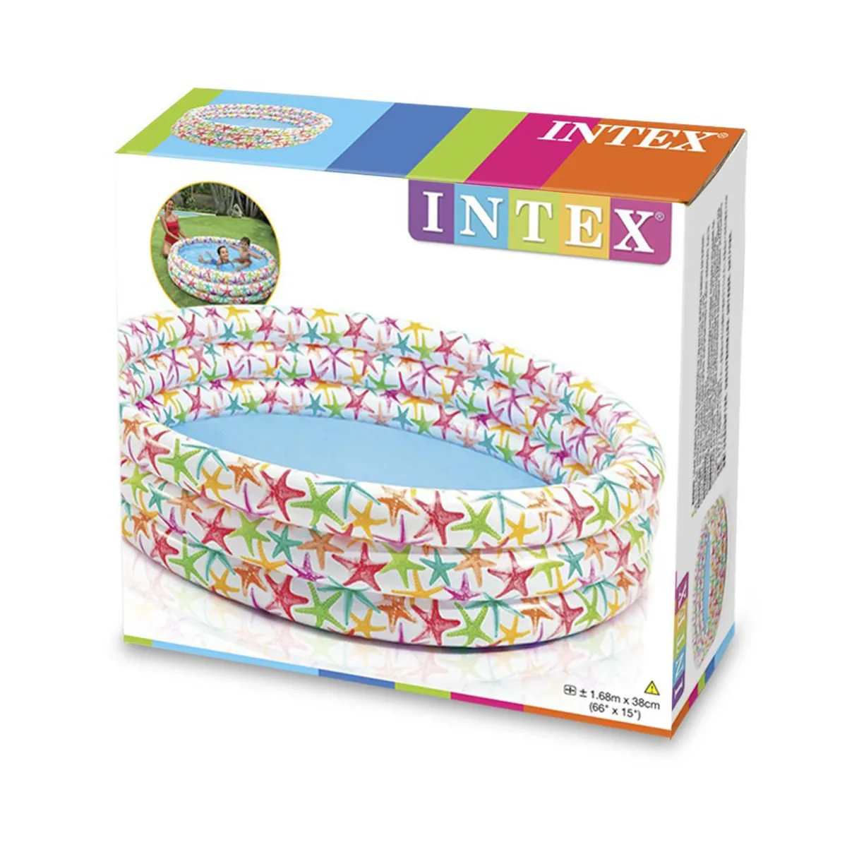 INTEX Realistic Starfish Pool ( 66" x 15" ) image 3