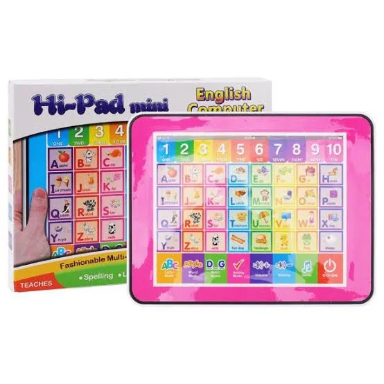 Smart Toy Tablet, Children English Learning Machine 6 Educational Functions For Home Kids Early Learning Mini  Y -Pad image 4