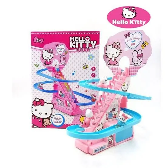 Climbing Stairs Track Toy Playful Roller Coaster Toy Electric Track Toys with Flashing Lights and Music for Toddlers and Kids image 6