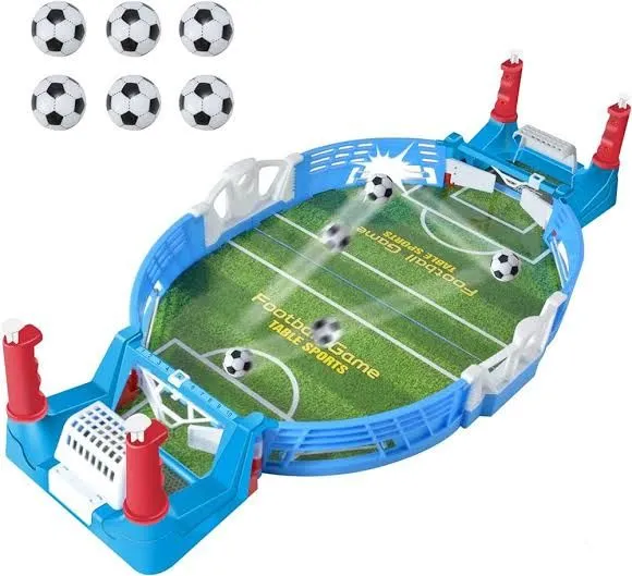 Mini Table Sports Football Soccer Arcade Party Games Double Battle Interactive Toys for Children Kids Adults Board Game image 1
