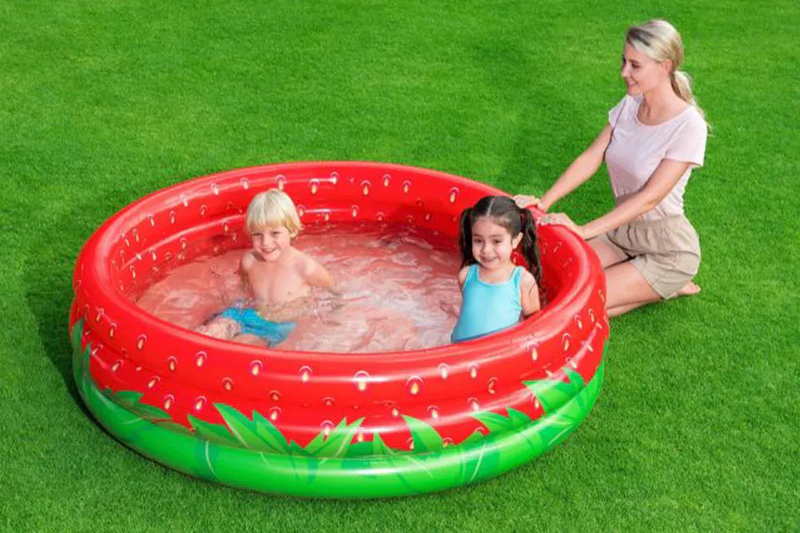 Bestway Pool 63"x15" Sweet Strawberry Baby Pool image 4