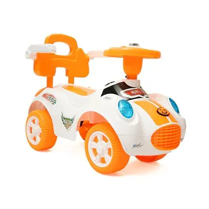 Kids Push Car, Fun Play For Toddlers Comes With Flashing Light & Melody Music, Ride On Car with 4 Wheels For Outdoor Or Indoor Ride, Best Gift For Baby Boy Or Girl image 2