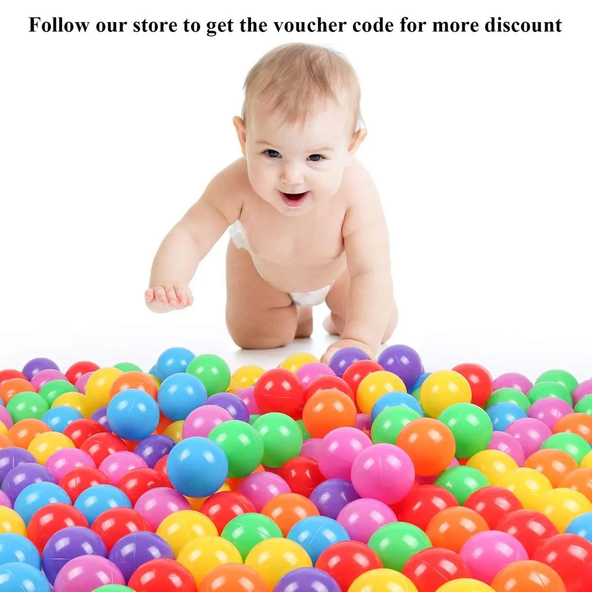 Soft Plastic Balls for Tent and Pool 25 pcs image 4