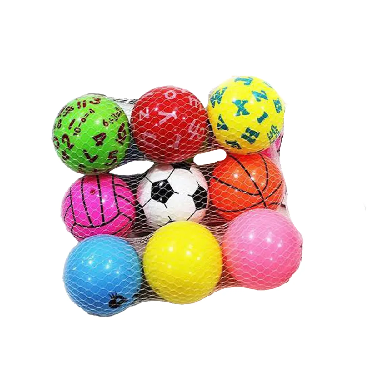 Soft Balls For Kids, Bouncy Balls Vibrant Colors