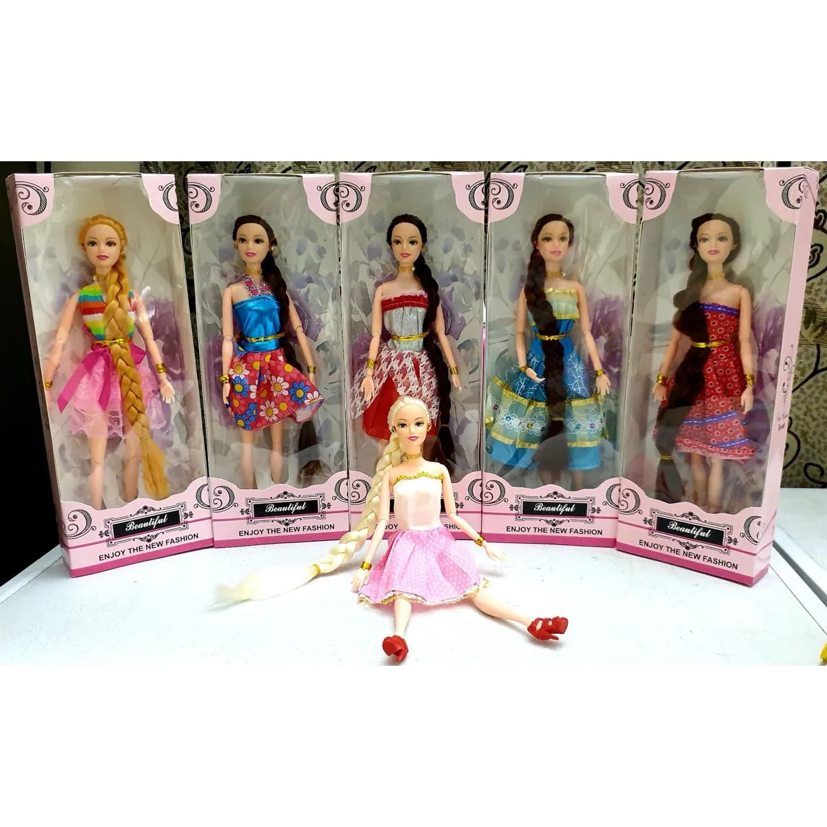 Bendable Doll Toy For Girls