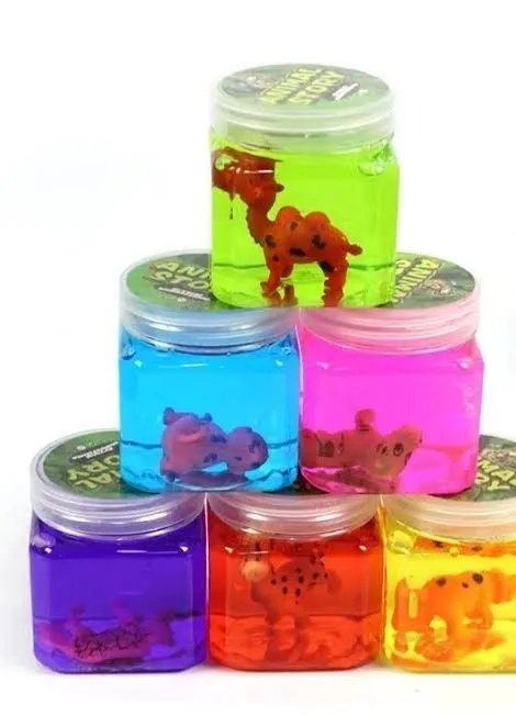 Glitter  Slime For Kids Magic Crystal Soft Slime Fluffy Glitter Slime Playful Set For Kids image 2