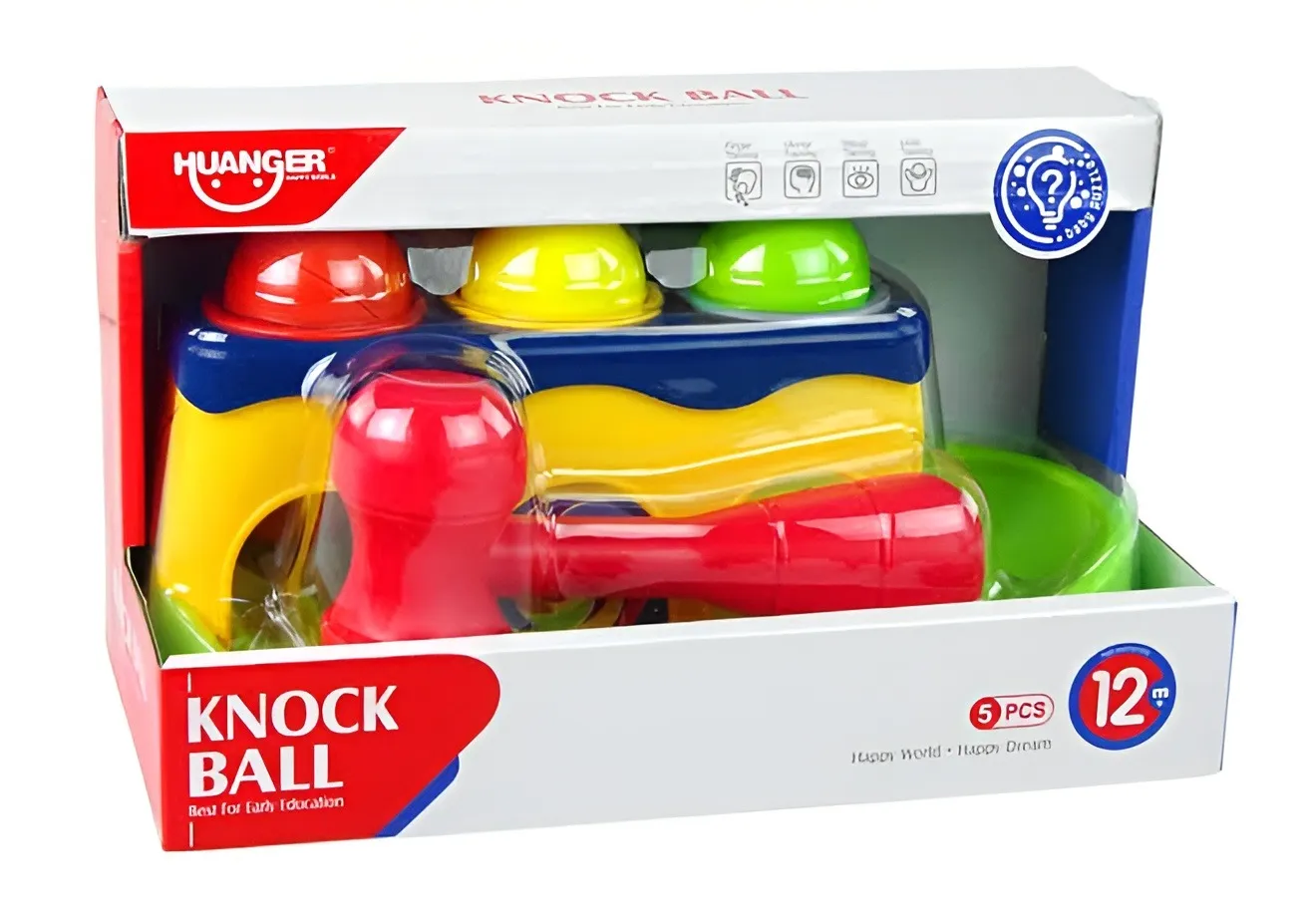 Huanger Funny Hammer Huanger Knock Ball 5 Pes Game Best For Early Educational Fun Game For Kids  Huanger Hammer Game