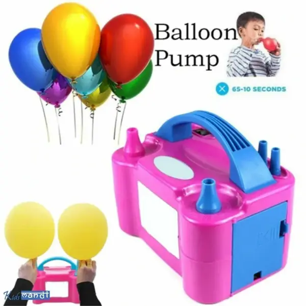 2024 High Performance Balloon Machine Electric Balloon Pump High Power Portable 220v Inflator Portable Electric Balloon Air Pump