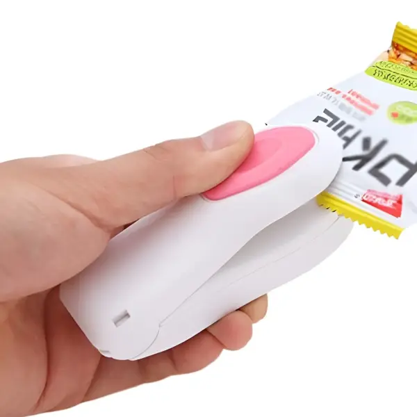 Hand Press Sealing Machine Bag Sealer Portable Mini Sealing for Household Food Bag